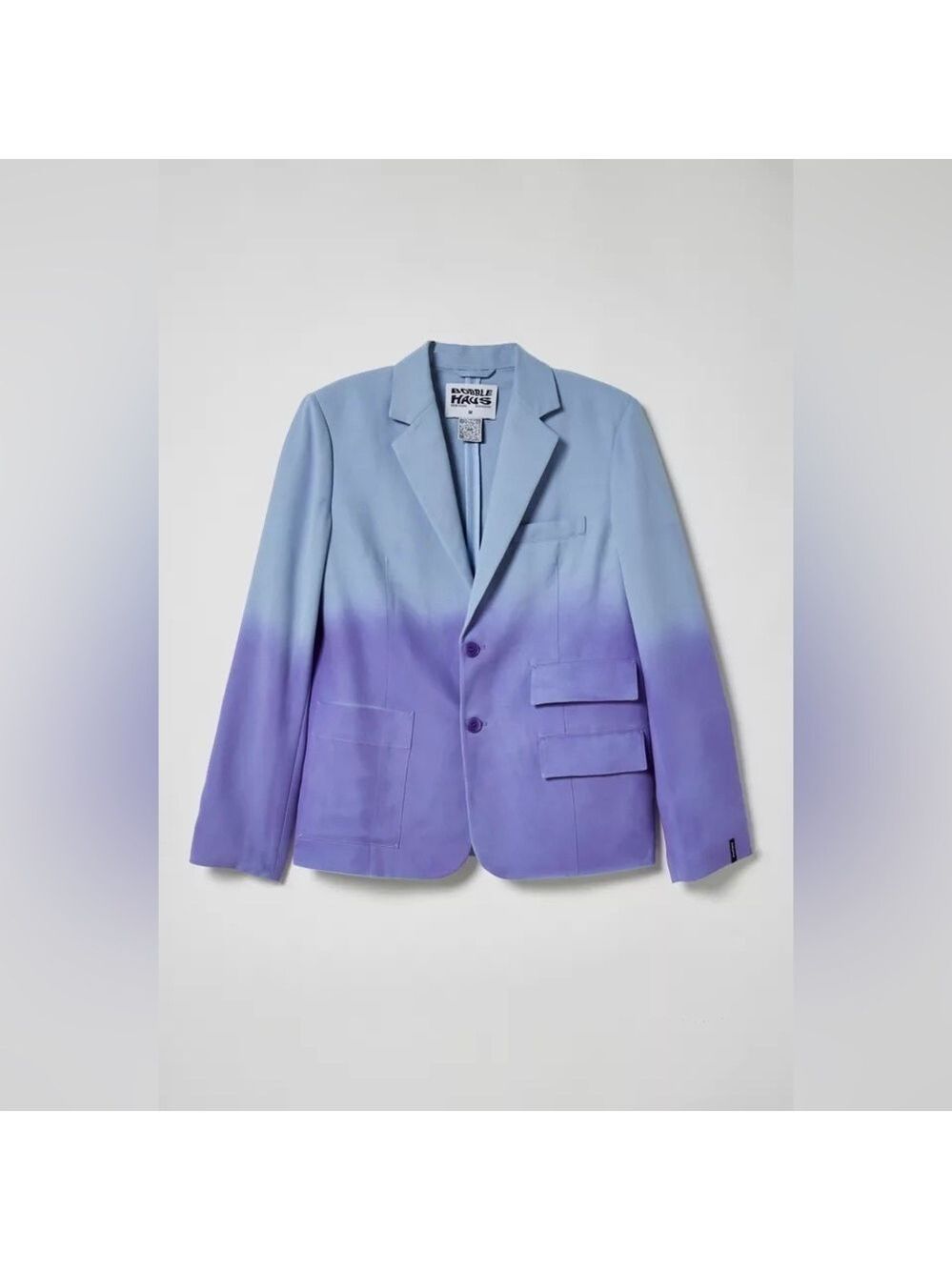 Bobblehaus UO Exclusive Ombré Tencel Twill Blazer - nwt - size large - unique